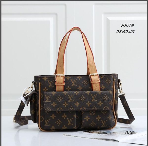 

2020 luxury designer handbag Womens Shoulder Bag Purses Female Crossbody Bags PU Leather Messenger Bag Sac a main 644