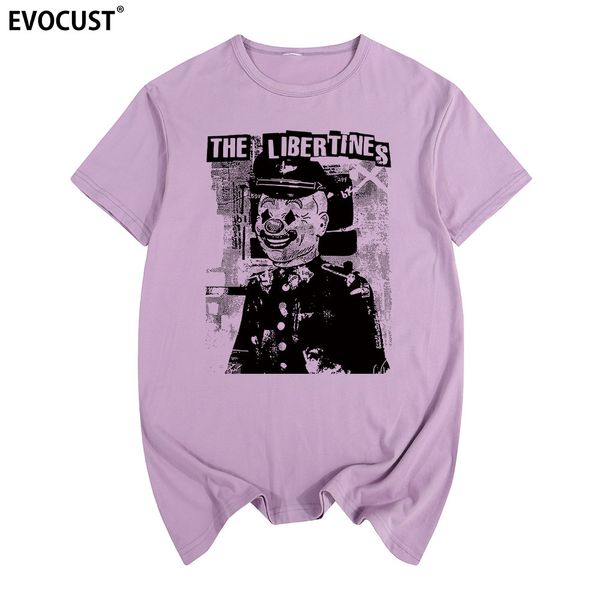 

либертинцы ретро рок футболка хлопка мужчина футболка нового тройник тенниска женщины унисекс мода