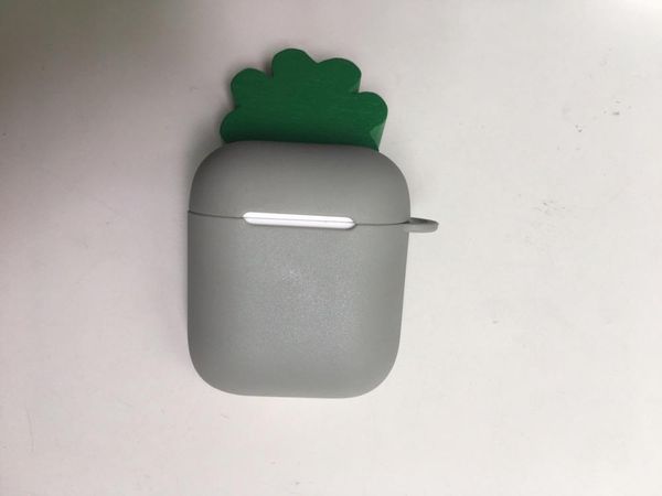

protector cover for airpods charging case with hook carabiner for air pods 1 2 anti lost keychain wireless protective earbuds cases via dhl