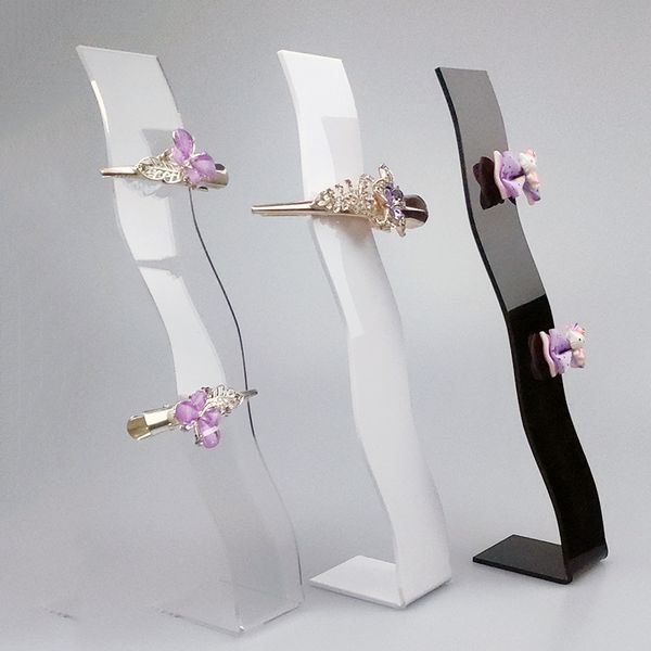 

hairpin holder hair clips hair accessories display stand pins organizer tiara support jewelry accessory showcase rack, Pink;blue