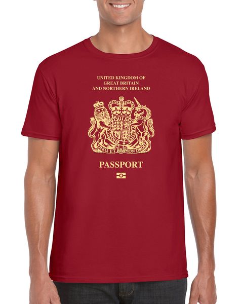 

great britain and northern ireland passport t-shirt tee- funny novelty brexit