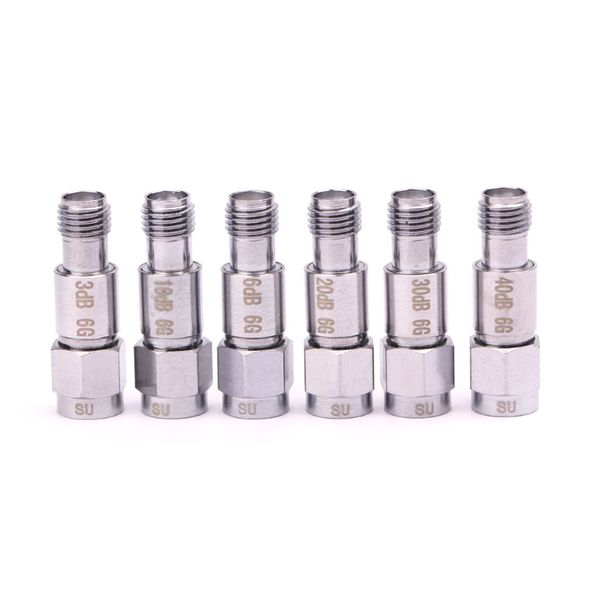 

2w sma dc-6ghz coaxial fixed attenuators frequency 6ghz sma fixed connectors