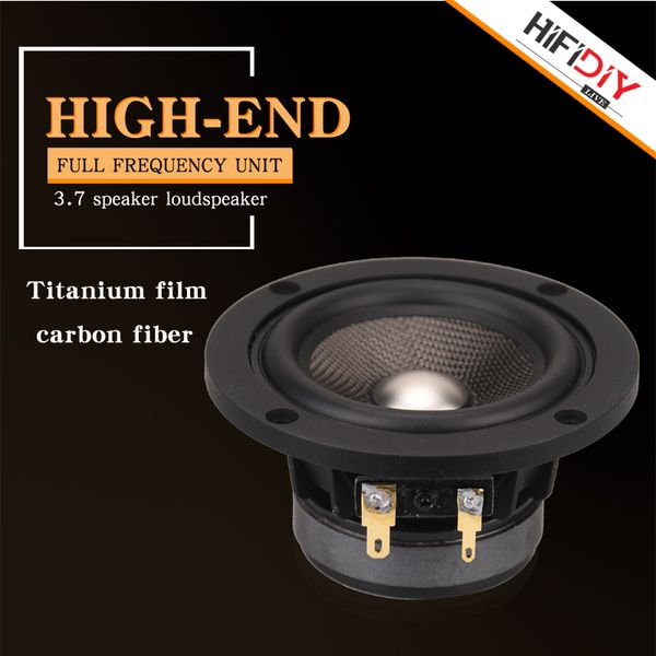 

hifidiy эфире hi-fi 3,7-дюймовый модуль 93мм полная частота громкоговорителя 4 ом 30w высокий альто низкочастотный динамик p3-93 титана угле