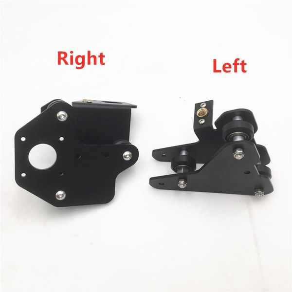 

3d printer parts & accessories cr-10 s4/s5 x axis motor mount bracket right/left x-axis front/back motor mount plate with wheels tnut for