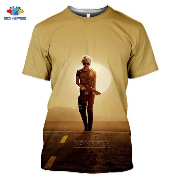 

movie terminator t800 dark fate gym joker skull summer pull 3d print shirts humor plus size anime men clothing