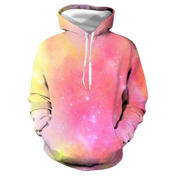 

tie-dye man hoodies fashion trend 3d digital printing sweatshirts long sleeve designer new male sports casual pullover sweater hoodies, Black