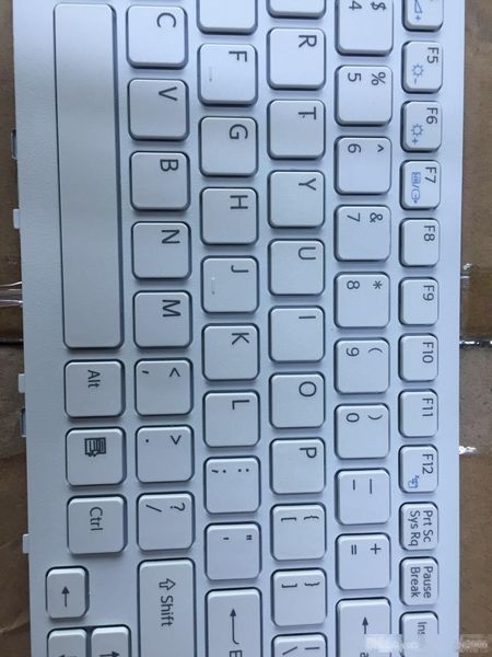 

148949681 keyboard us standard for new sony vaio vpcsa vpcsb vpcsc vpcsd no frame