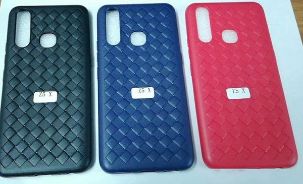 

woven testure strips weave soft tpu breathable case for huawei p30 p30 lite p30 pro p smart z y6 2019 y7 2019 nova 5 honor 20 20 pro 1000pcs