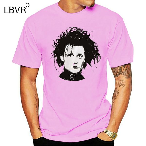 

смешно футболки эдвард руки-ножницы art мужские футболки кино tee прохладный