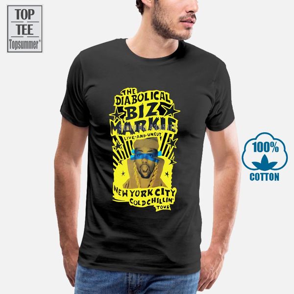 

biz markie live uncut cold chillin tour black t shirt new official