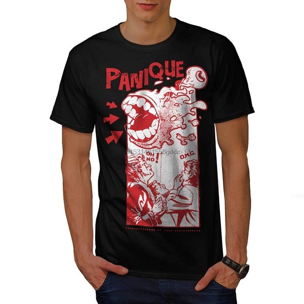 

french panic mayhem chaos ball men's t-shirt