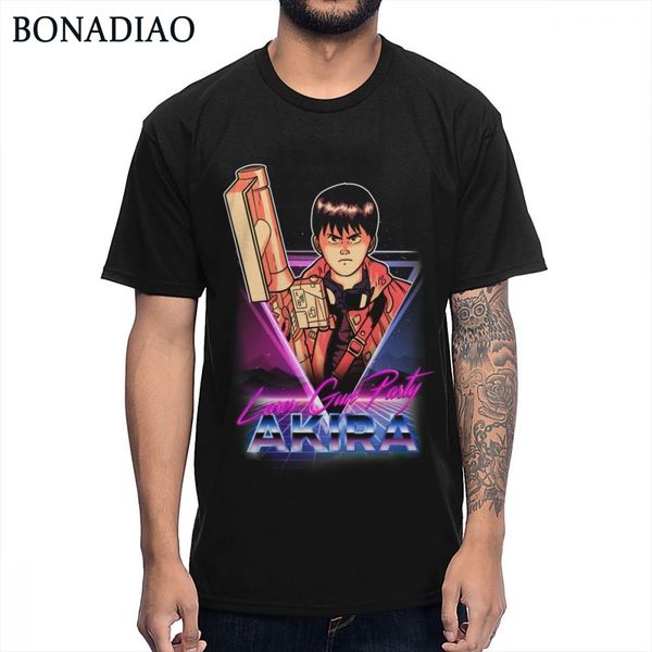 

akira тенниска для мужчин лазерной пушки партии аниме great cotton crewneck s-6xl t-shirt