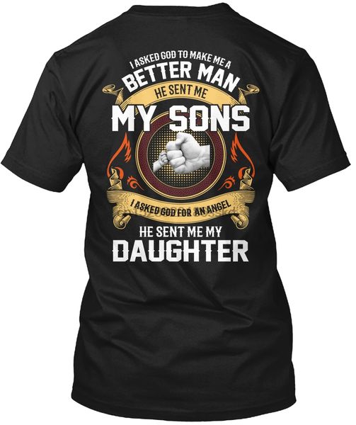 

мужчины тенниски он послал меня мои сыновья дочери папа тенниски tshirts женщин тенниски