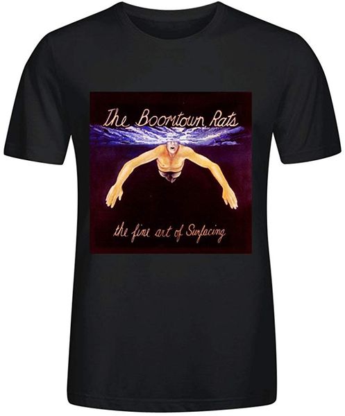 

mr. win the boomtown rats the fine art of surfacing cool mens t-shirt crew neck