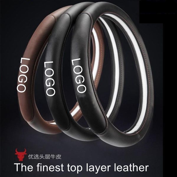 

38см подходит для автоматической крышки рулевого колеса новейших верхнего слой руководящей кожи автомобилей подколесных автомобильных аксесс