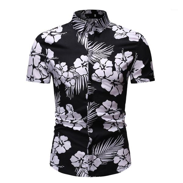 

designer polos fashion mens tees casual short sleeve floral shirt summer males polos shirts summer mens, White;black