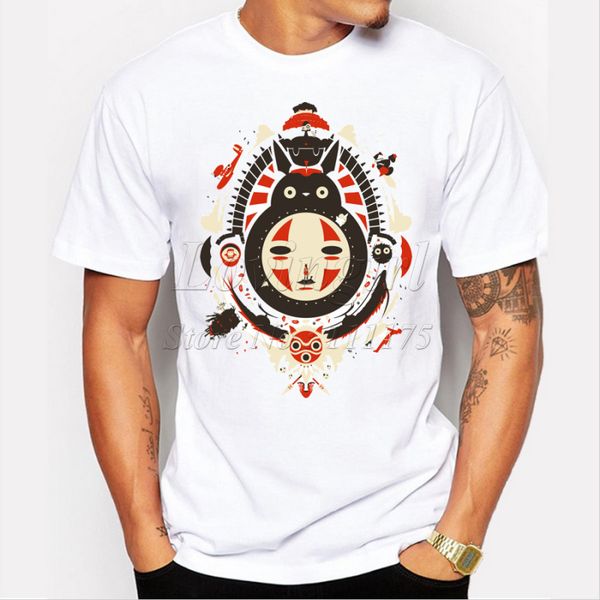 

new 2019 men's short sleeve wild design t-shirt hipster o-neck cool