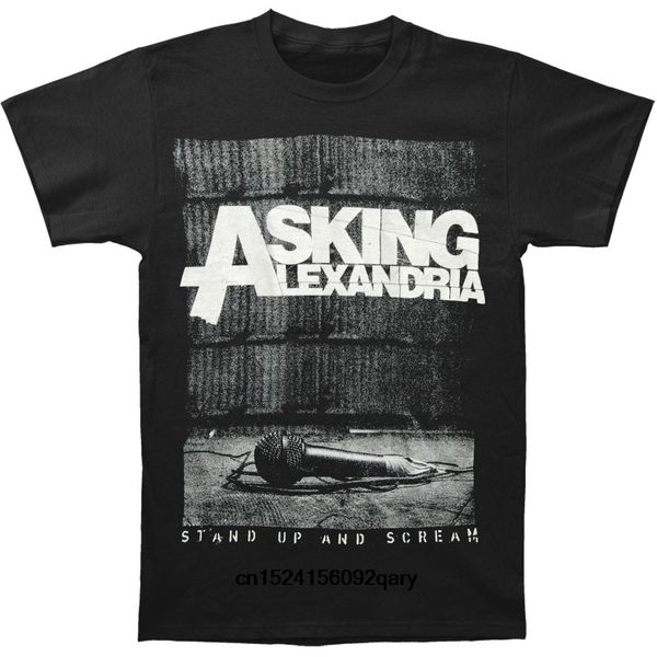

men funny t shirt women cool tshirt asking alexandria t-shirt