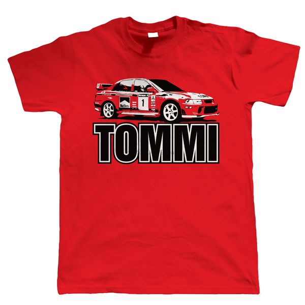 

tommi mens эво v iv rally car тенниска подарок для него папа день рождения