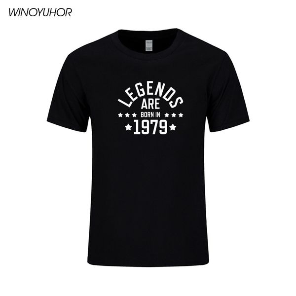 

legends are born in may 1979 t shirt slogan clothing summer casual tshirt men birthday gift short sleeve fitness