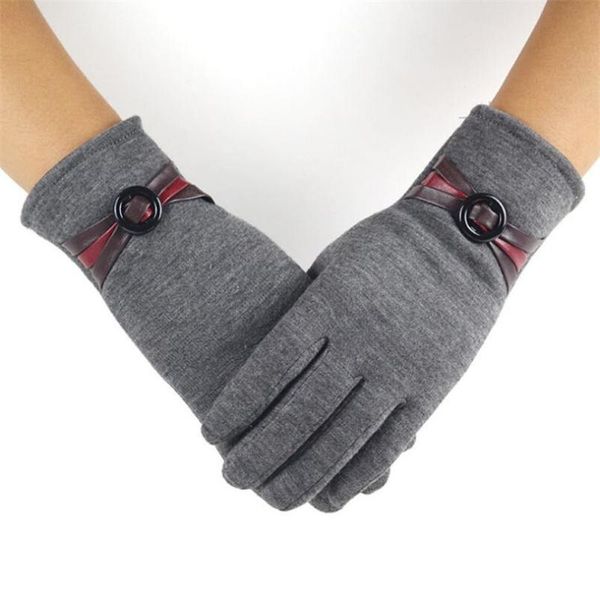 

yrrety женские перчатки и варежки зимние теплые ветрозащитный вождения полный перчатки пальцев прикосновение экран для long black glove, Blue;gray