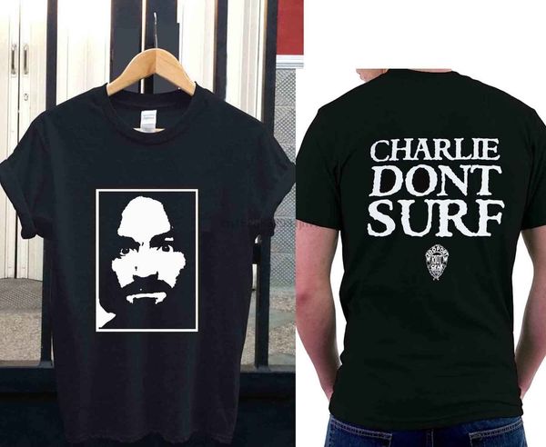 

charles manson dont surf charlie t-shirt guns n roses size s - 3xl new fashion t shirt brand hip hop print men tee shir