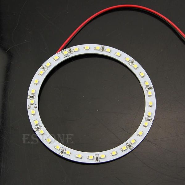 

горячие 2pcs яркие белые 100мм angel eyes 33 smd led кольцо света автомобиля