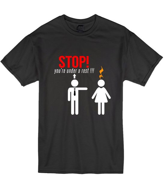 

men's t-shirt 2019 100% cotton brand new t-shirts syou're under a rest funny maths geek joke nerd tee tshirt homme