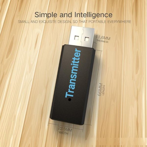 

usb wireless bluetooth 3.0 transmitter kn316 mini audio transmitter a2dp music stereo dongle adapter for tv pc mp3