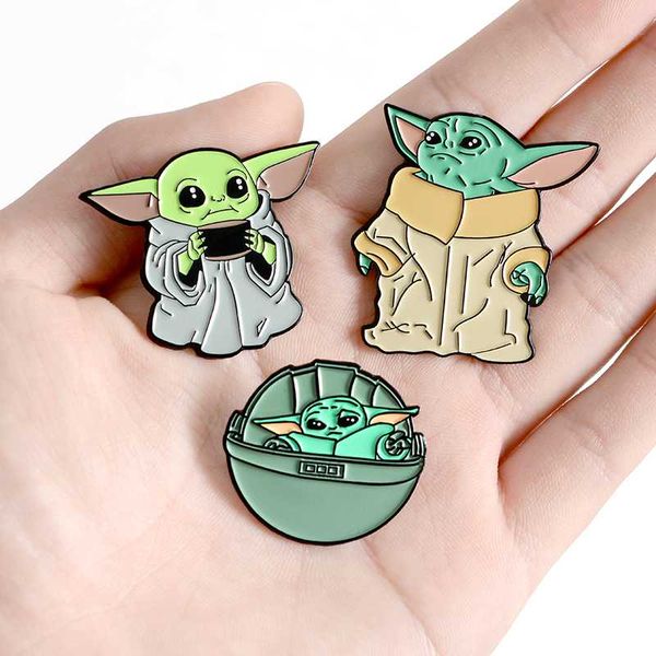 

elephant family creative enamel pin animal lover lapel brooch pins women men children lapel pin denim shirt badeg gift, Gray