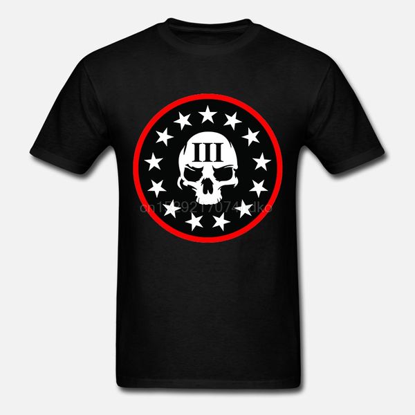 

круглый 3 процентщик череп футболка майк iii% молон права 2a пистолет лаб