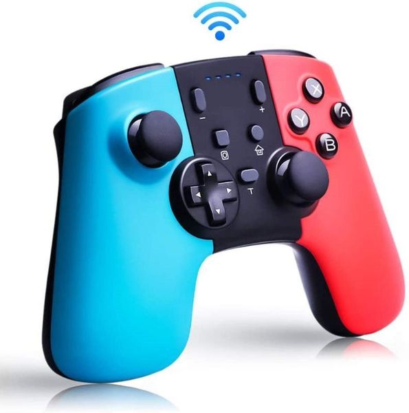 

for switch wireless bluetooth game controller 6 axis dual vibration turbo gamepad joystick for switch console