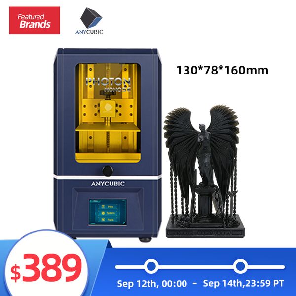 

pre-sale anycubic pn mono se 3d printer app remote control lcd uv 3d printing high speed resin printers