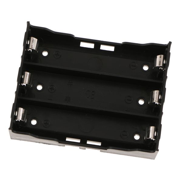 

3 x aa battery holder snap on connector enclosed open box switch with 130mm leads wires for aa battery