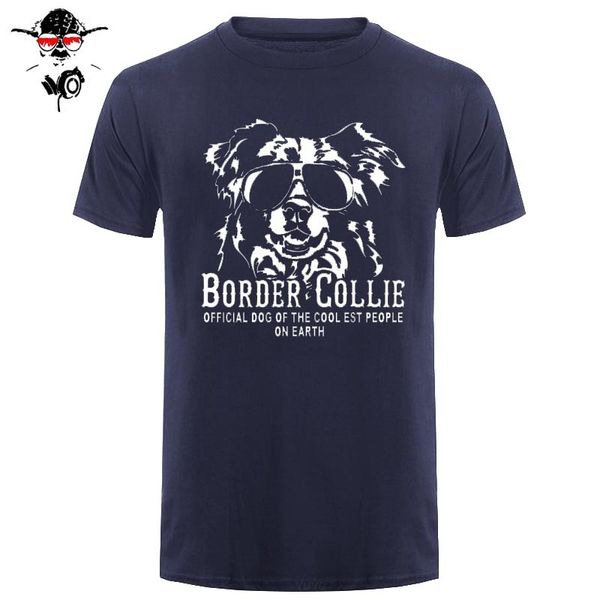 

grey tee tshirt border collie bwt tee shirt adults clothes splicing