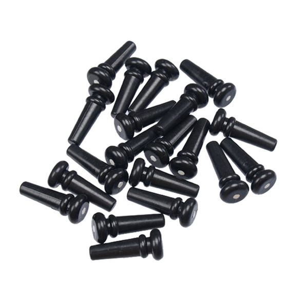 

20pcs acoustic folk guitar plastic endpins with dot for guitar parts