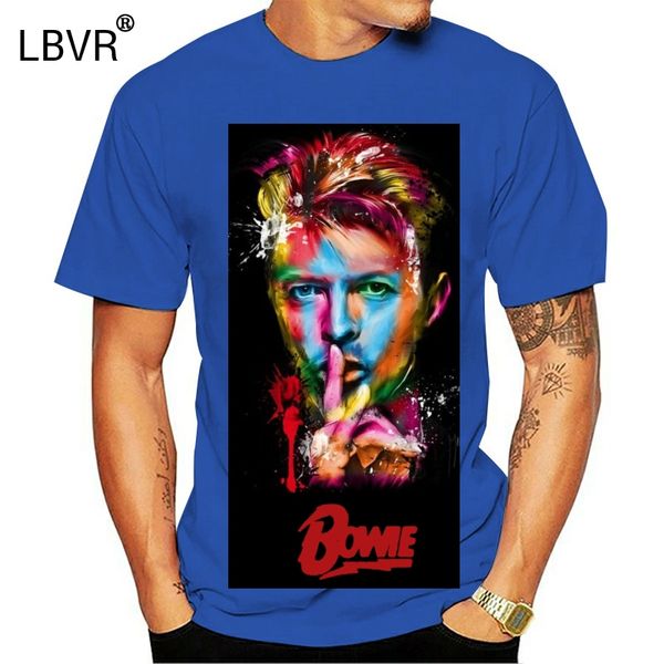 

david bowie art t-shirt graphic rock tee(1