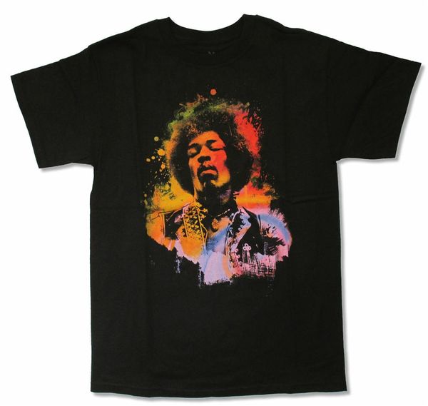 

splatter color" black t-shirt new official experience printing tee tshirt