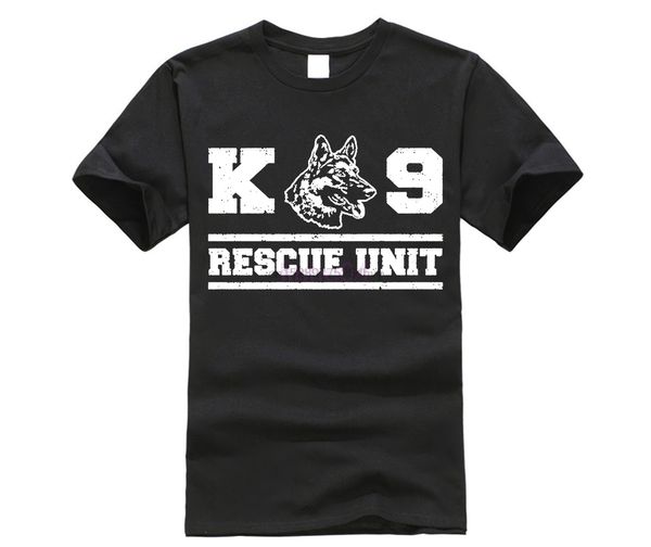 

k9 rescue dog t shirt military unit police handler fireman german shepherd tee wo
