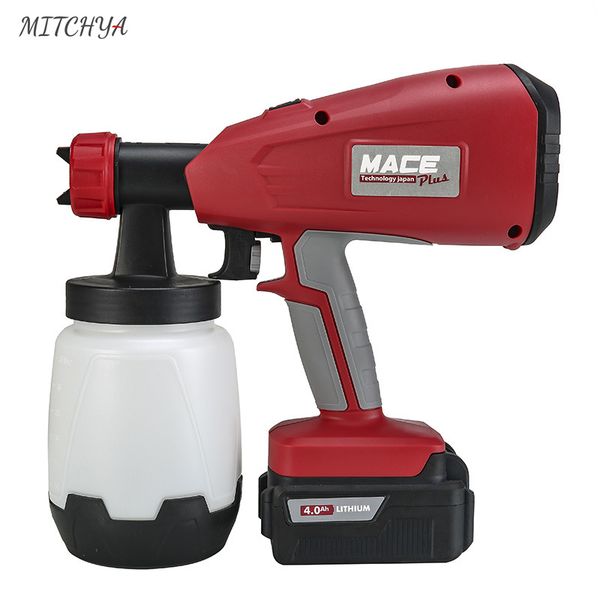 

electric spray gun paint sprayer 800w 1000ml 21v high voltage handheld lithium battery painting gun paint pistol