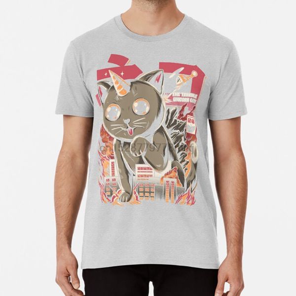 

catzilla t shirt japan japanese kaiju monster monsters kawai anime oldschool retro vintage