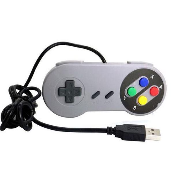 

new arrive super game controller snes usb classic gamepad for pc mac games for win98/me/2000/2003/xp/vista/windows7/8/ mac os
