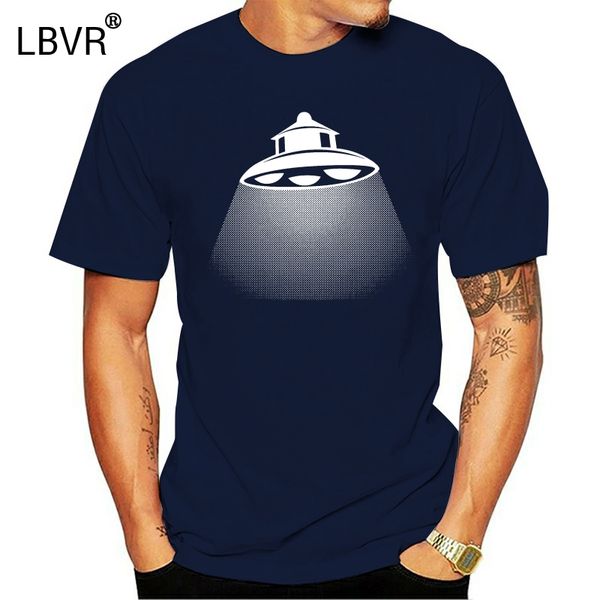 

новейший 2018 футболка мужская мода o-образным вырезом ufo чужеродных t-shirt glow in the dark с hidden message, экран printed.t рубашки ком