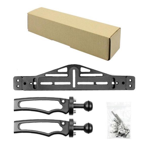 

diving dual-hand pgraphy bracket slr motion camera universal underwater pgraphy tray portable grip bracket