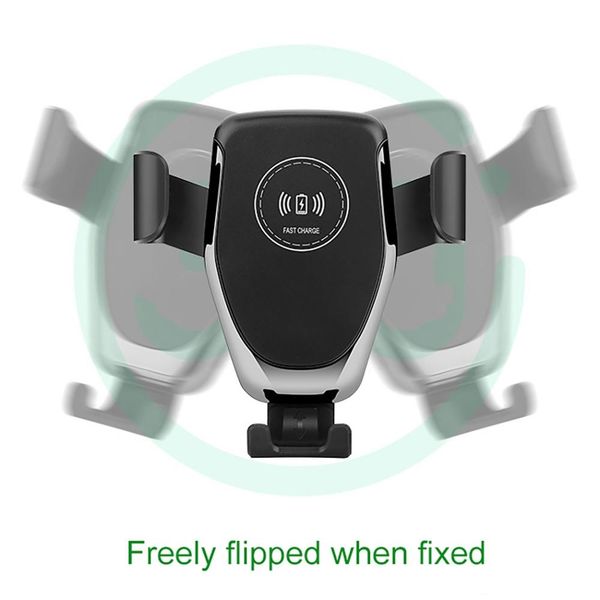 

qi car fast wireless charger 7.5w 10w car wireless charger for samsung galaxy s8 s9 s10 note 9 charger