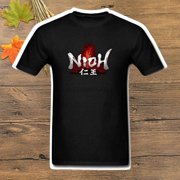 

sunrain mens nioh game logo t shirt men tee shirts tee fashion printed 5xl short sleeve t-shirt casual tshirt mens