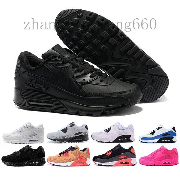 

2018 cushion 90 casual shoes men 90 new casual sports shoe size 40-45 f5b56, Black;brown