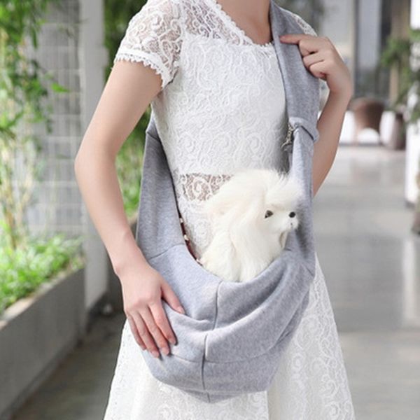 

new selling pet bag one-shoulder pet backpack diagonal bag breathable dog backpack out carrying breathable