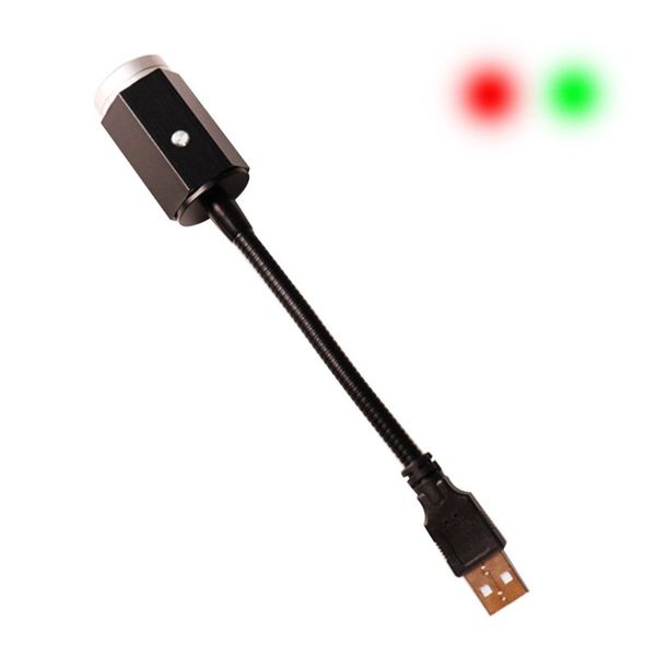 

двухцветных крыши автомобиля usb звездного небо светодиодных авто интерьер проектор ночник