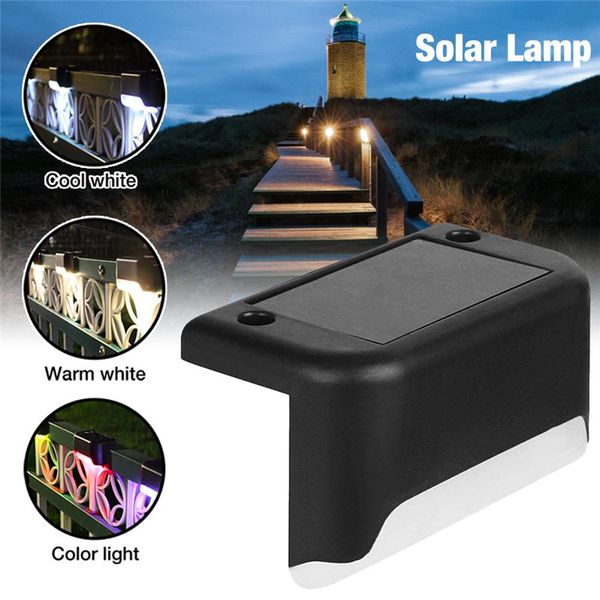 

fairy lights solar light waterproof durable wall stair lamp intelligent control light for outdoor path courtyard